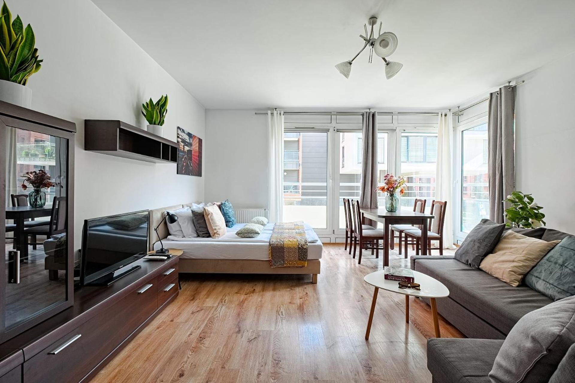 Ferienwohnung Urbannest Lakowa Danzig Exterior foto