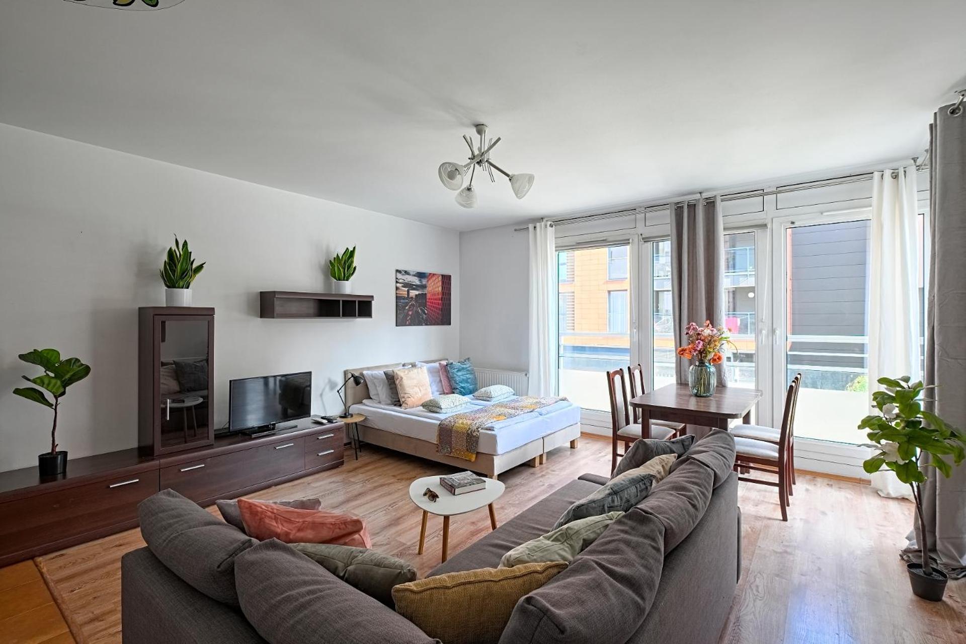Ferienwohnung Urbannest Lakowa Danzig Exterior foto